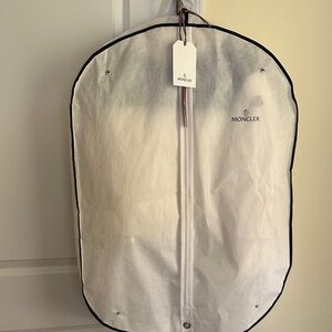 Moncler White Garment Cover